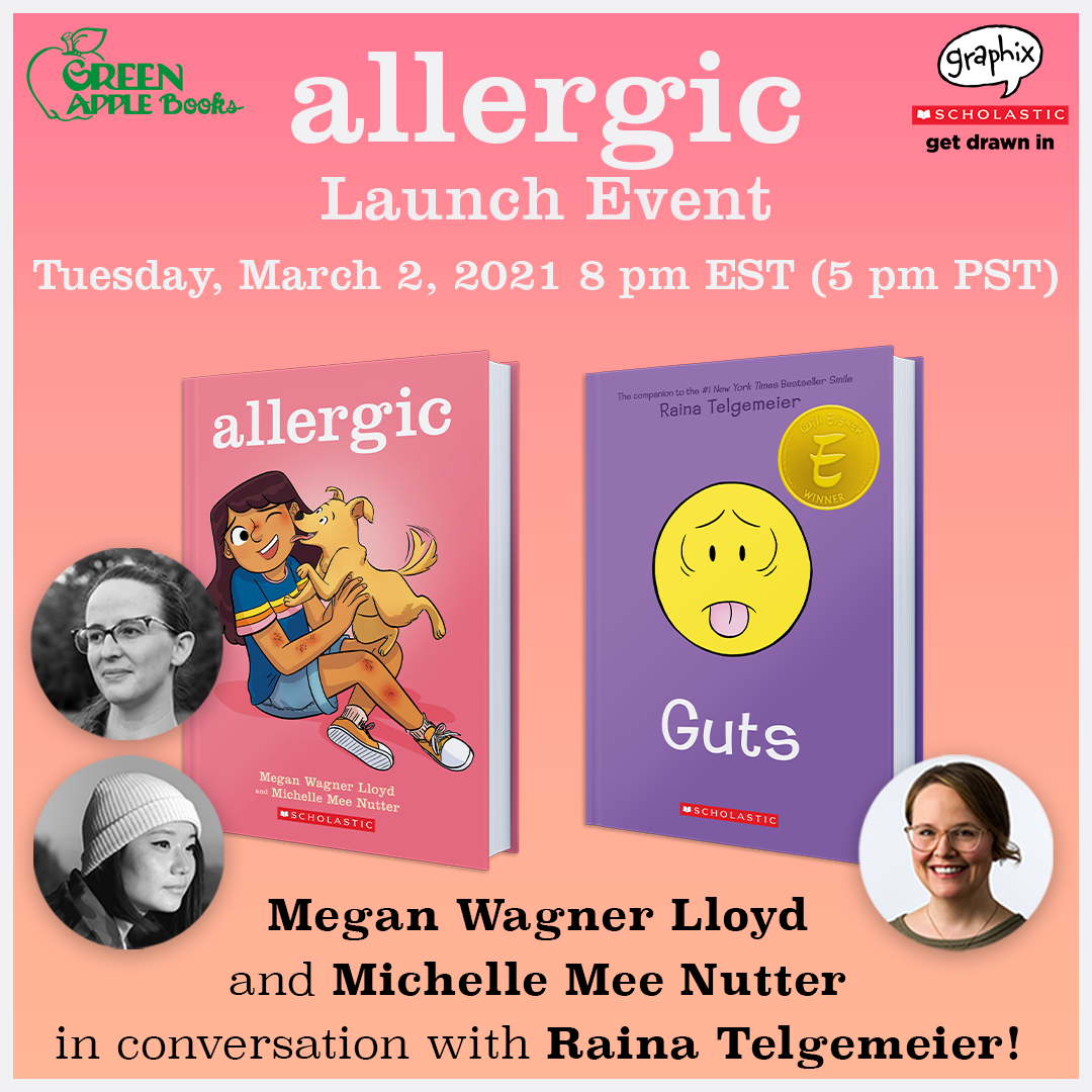 Allergic Tour - 03.02.21 - Raina Telgemeier